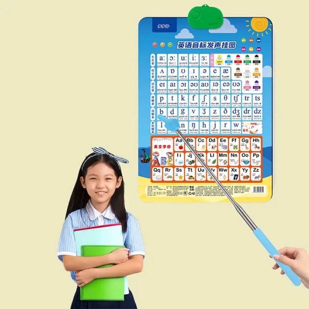 Creative Stainless Steel Teaching Telescopic Rod Finger Design Teaching Stick multifunctional Reading Stick home School Supplies - AIAZ