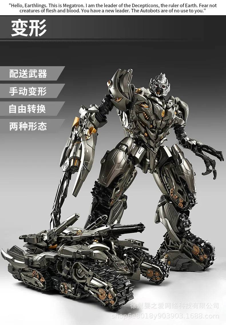30cm Transformation Megatron Optimus Prime Bumblebee Deformation Movie G1 Anime Figure Action Figure Alloy Robot Mode Toys Gifts - AIAZ
