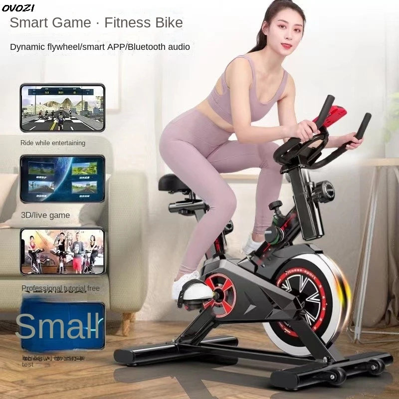 OVOZI Spin Bike Home Fitness Equipment Gym Dedicated Indoor Exercise Weight Loss Silent Smart Power Bike Hot New