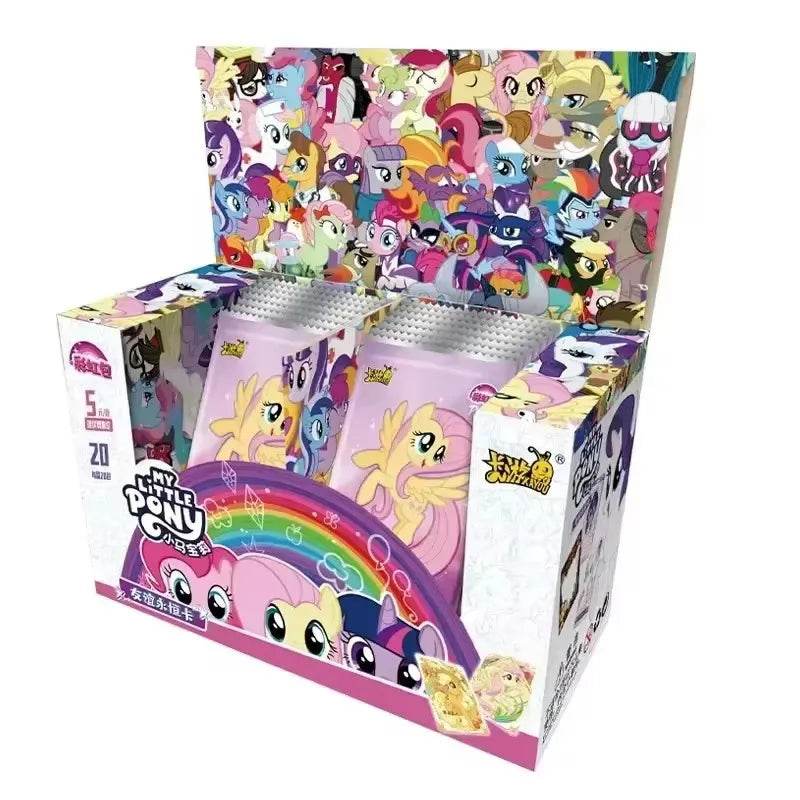 KAYOU Genuine My Little Pony Card Cute Funny Party Friendship Eternal Cards SGR Princess Anime Game Collectible Cards Toys Gifts - AIAZ