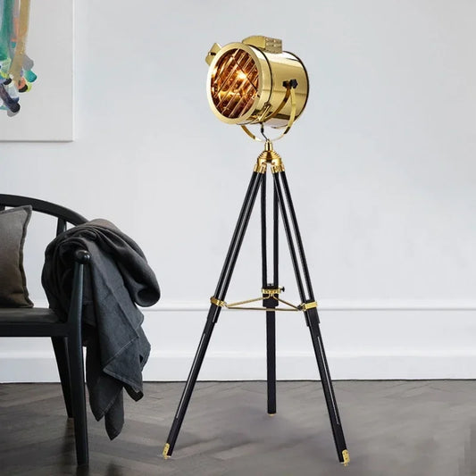 Nordic Creative Designer Stainless Steel Floor Lamp Restaurant Living Room Studio Retro Metal Led Light Home Decoration Lighting