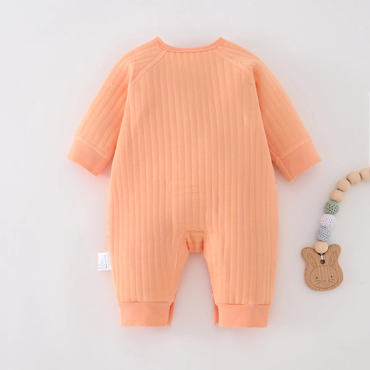 Boys Girls Bodysuit Newborn Winter Onesie Clothes Cotton Toddler Home Wear  0-6M Thickened Spring and Autumn Clothing