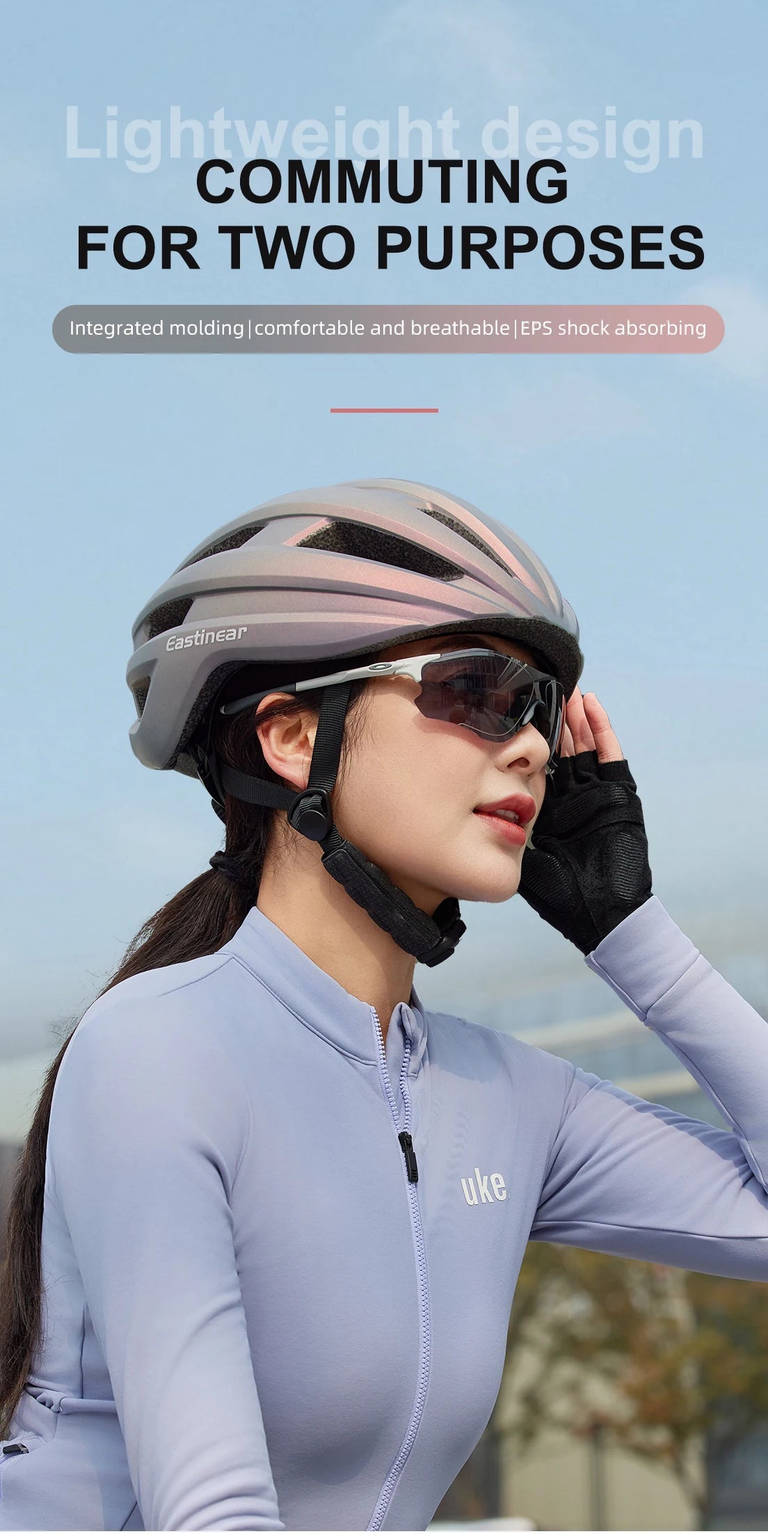 Eastinear 2025 Professional Bicycle Helmet Ultra Light Breathable Adult Men and Women Outdoor Highway Mountain Cycling Helmet