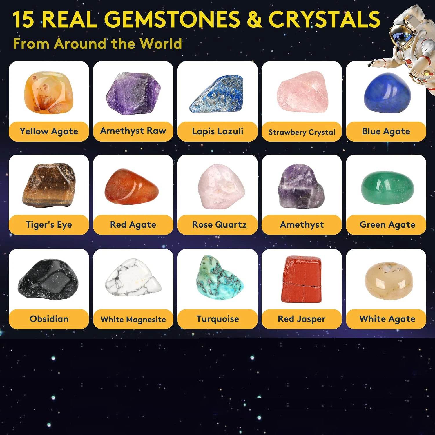 Children's Archaeology Digging Treasure Planet Gem Ore Exploration of The Solar System Mining Science Education Educational Toys - AIAZ