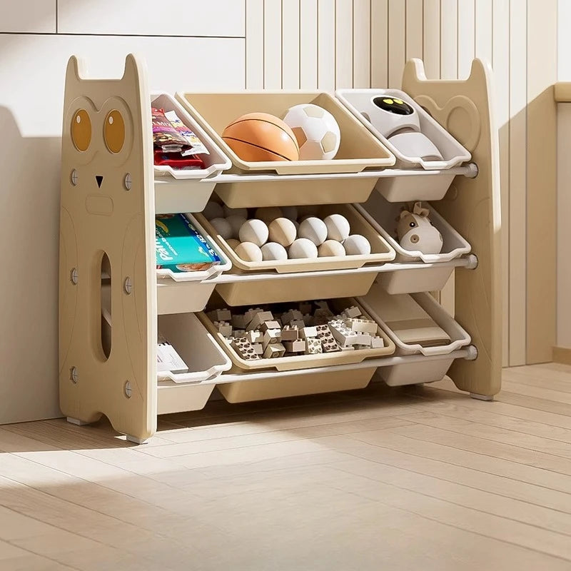 Children's Toy Storage Rack, Floor Standing Multi-layer Storage Rack, Easy Classification and Organization Storage Rack