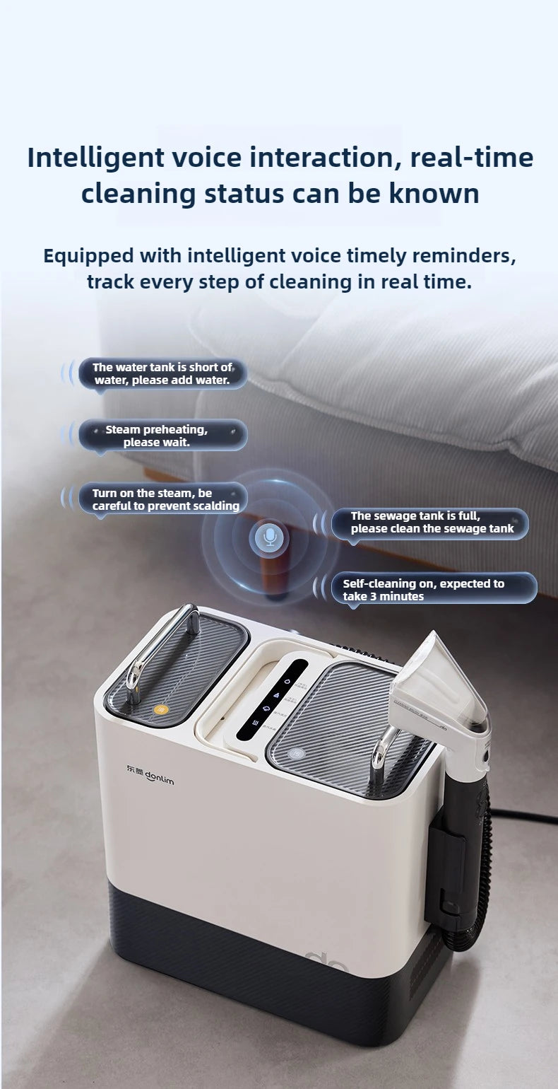 Donlim Dl-7901 Steam Cleaning Machine High-temperature Steam Household Cloth Carpet Kitchen Cleaning Machine 220V