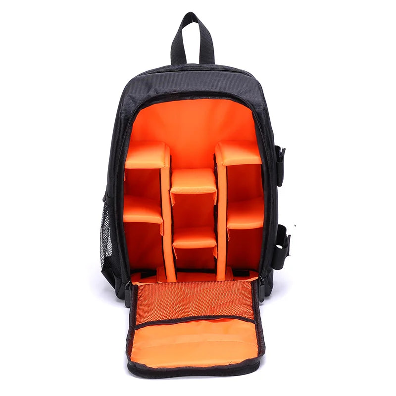 JINNUOLANG Unisex Photograph Waterproof Backpack Camera Shoulders Bags Nylon Case Fit 15.6'' Laptop Travel Outdoor DSLR  Mochila