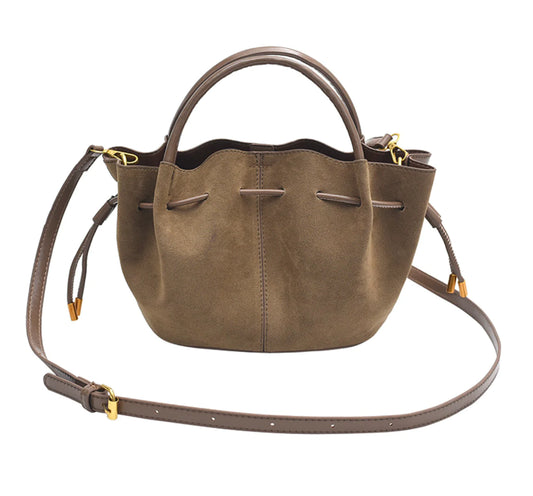 Sleek PU Leather Satchel