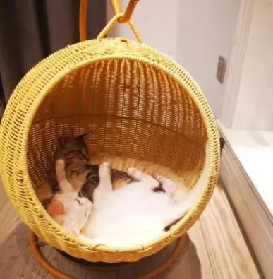 Pet Haven Rattan Nest
